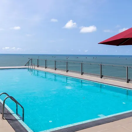 Ocean Breeze Studio Apartment By Seahorse Negombo Extérieur photo